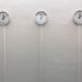 Mika Vainio: 3 x Wall Clocks (2001). Kuva: Petteri Enroth
