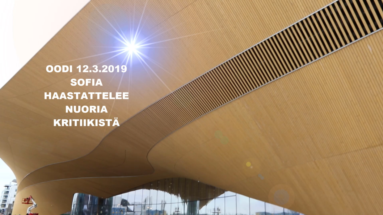 Mitä on kritiikki? Nuoret vastaavat (Oodi 12.3.)