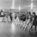 Suomalaisen Oopperan baletti harjoitussalissa noin 1928–1930