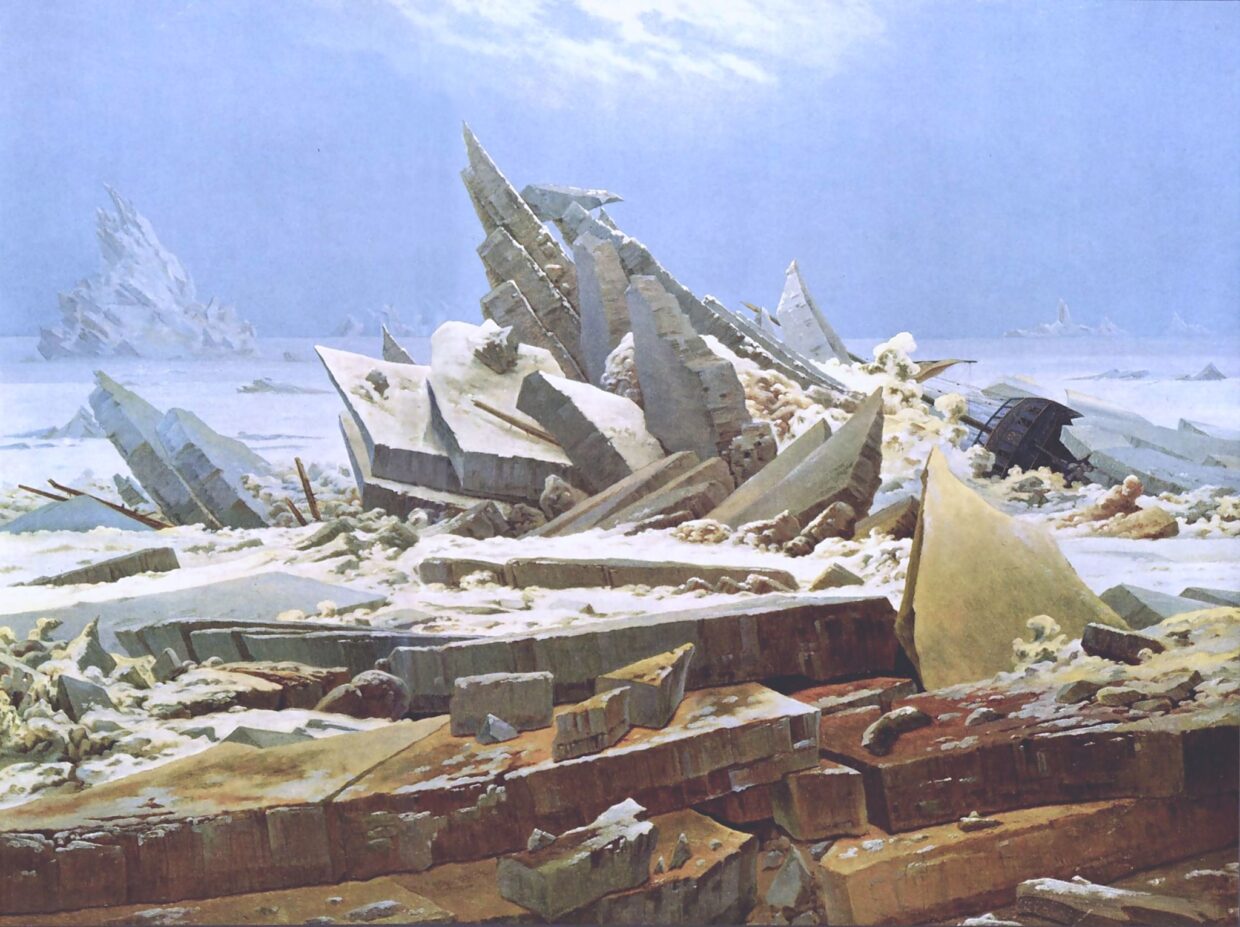 Caspar David Friedrich: Das Eismeer ("Jäämeri"