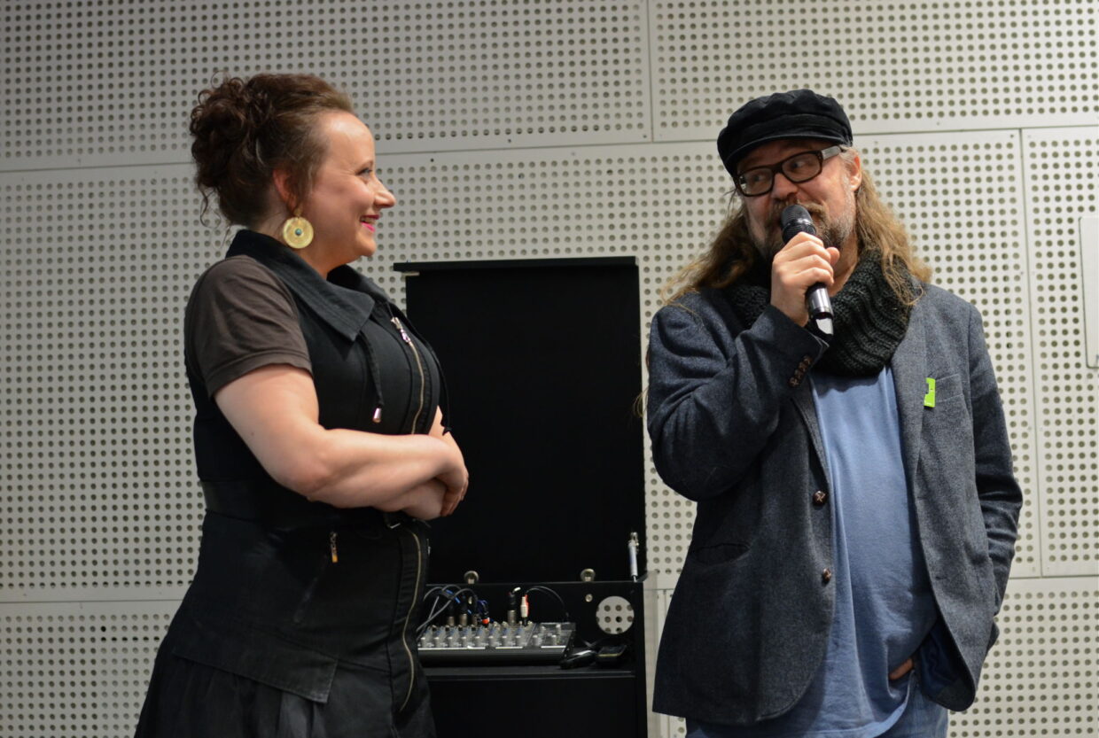 Maria Säkö ja Arto Pajukallio. Kuva: Jouni Viitala