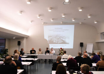 Kuvia kaupunkisuunnittelu ja kirjoittaminen -tilaisuudesta