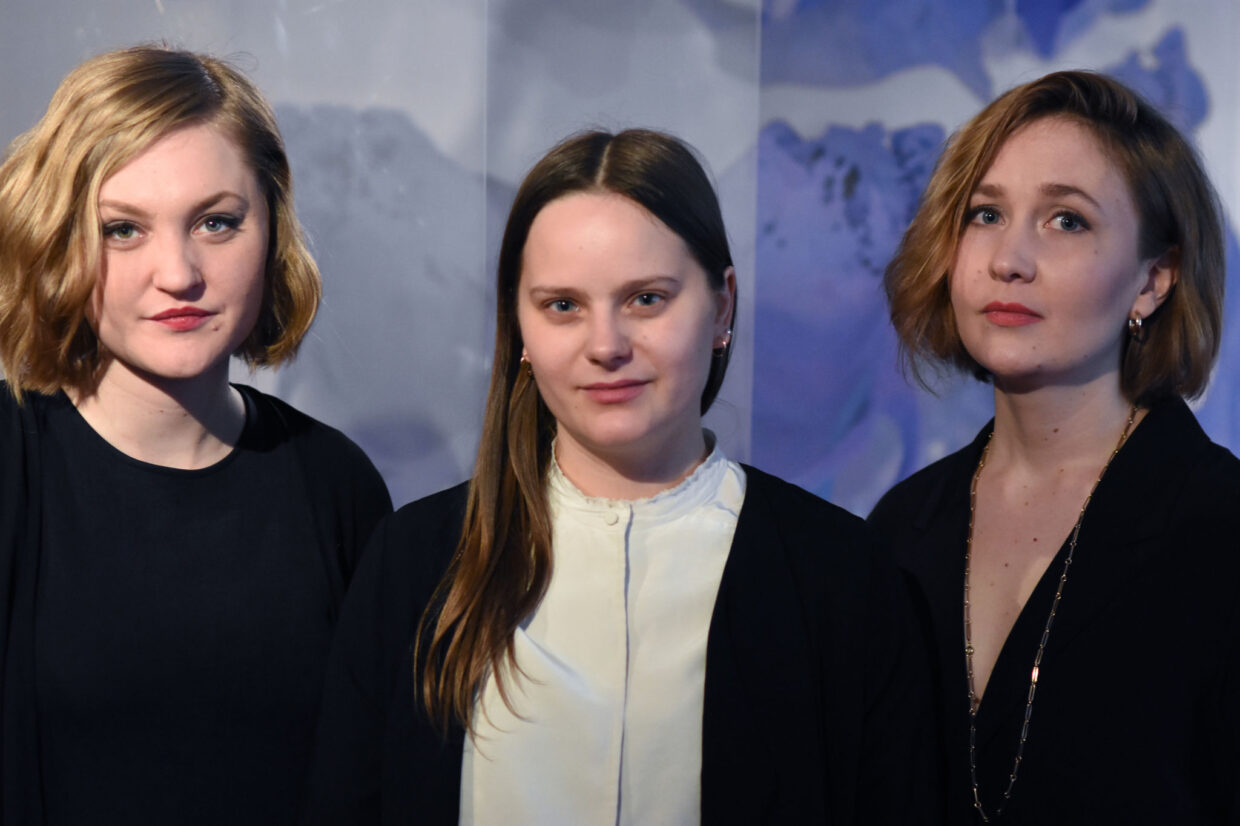 Kritiikin Kannukset myönnettiin taiteilijakollektiiville Honkasalo-Niemi-Virtanen. Kuva: Jouni Viitala