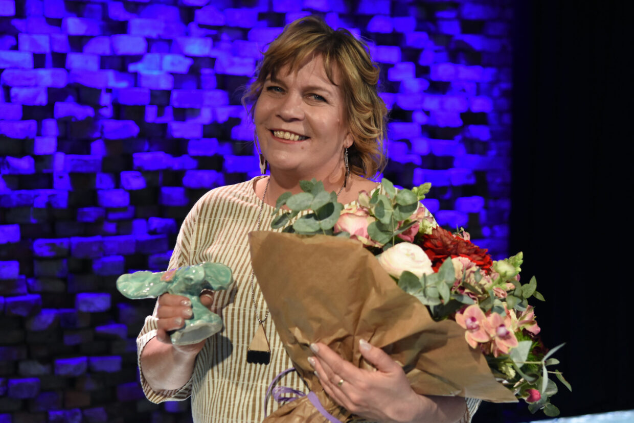 Kunniajäsen Eeva Kauppinen. Kuva: Jouni Viitala