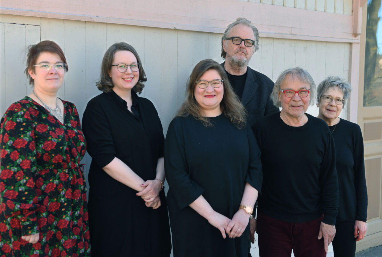 Kuvassa vasemmalta Tove Djupsjöbacka