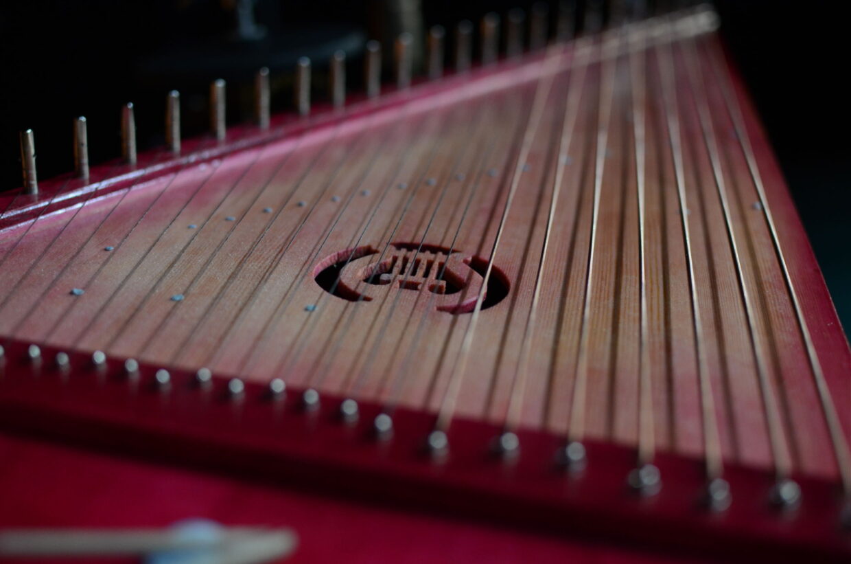 Maija Kauhasen kantele. Kuva: Jouni Viitala