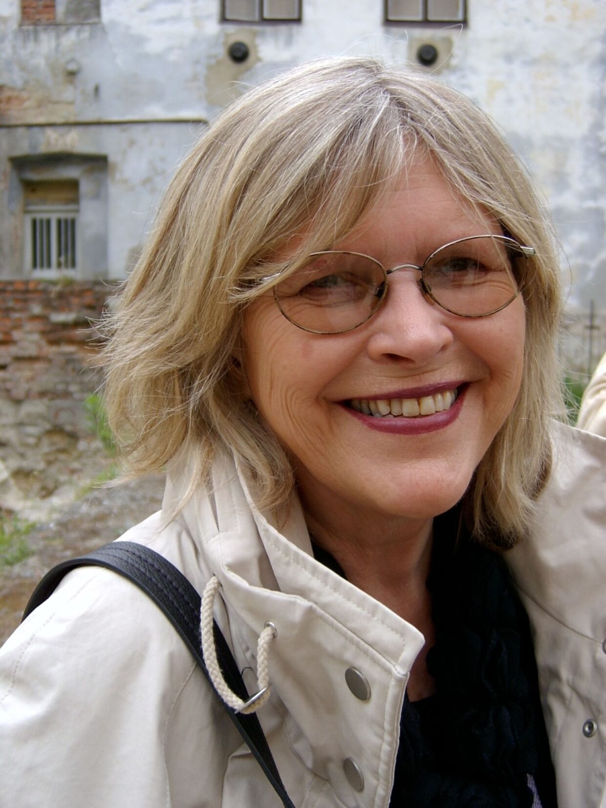 Elisabeth Nordgren Ukrainassa vuonna 2006. Kuva: Theresa Norrmén