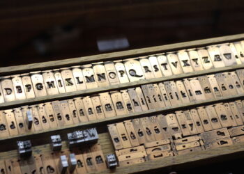 Matriiseja ja kirjakkeita; kirjasintyyli Jean Jannon