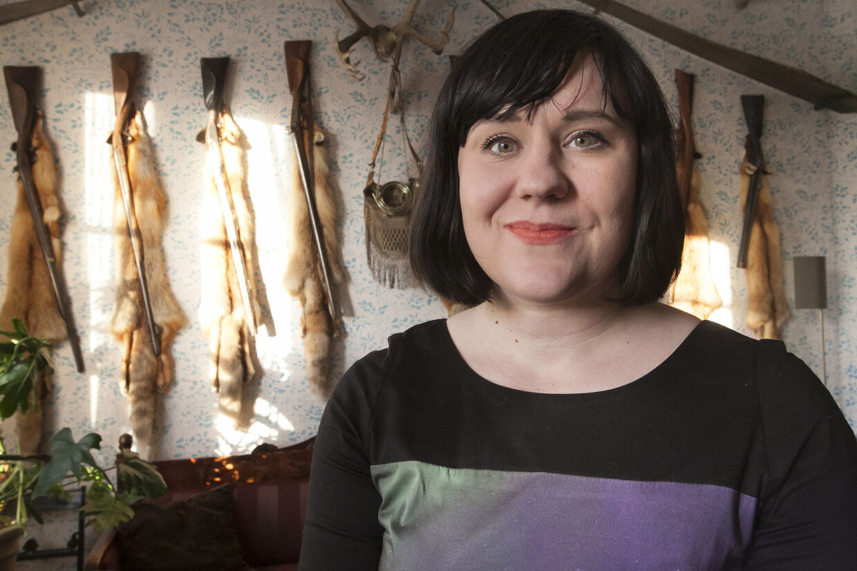 Vuoden 2018 Runeberg-palkinnon saaja Marjo Niemi. Kuva: Juha Perämäki