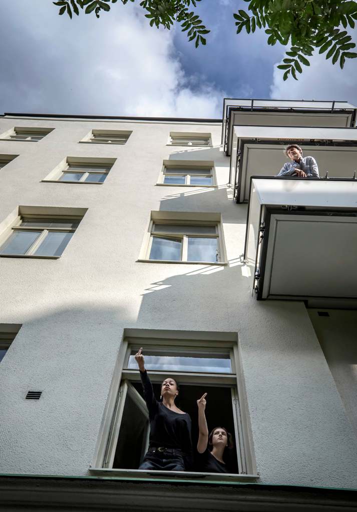 Paul Hansen: Protest på Kungsholms torg (2018)