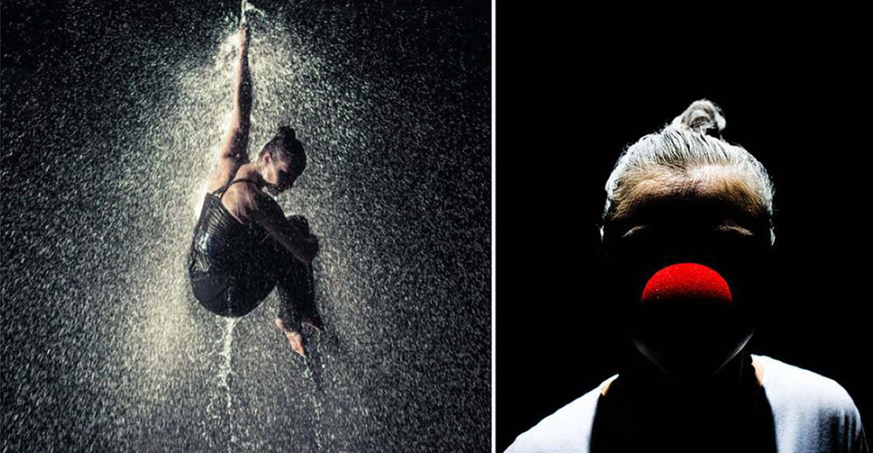 Vasemmalla: Salla Hakanpää teoksessa Pinta