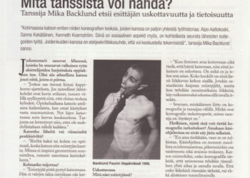 Kuvakaappaus Kritiikin Uutisten numerosta 3/2002.