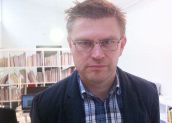 Päätoimittaja Jonas Ekeberg. Kuva: Jonas Ekebergin arkisto