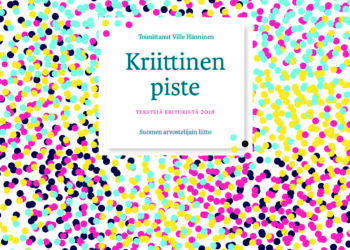 Kriittisen pisteen kansi. Visuaalinen ilme: Samppa Ranta