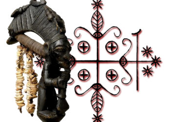 Trickster-hahmoja eri kulttuureista. Kuvankäsittely: Juha Vasku