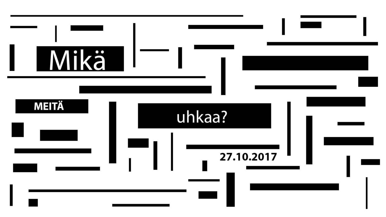 Mikä meitä uhkaa? Kuva: TINFO.