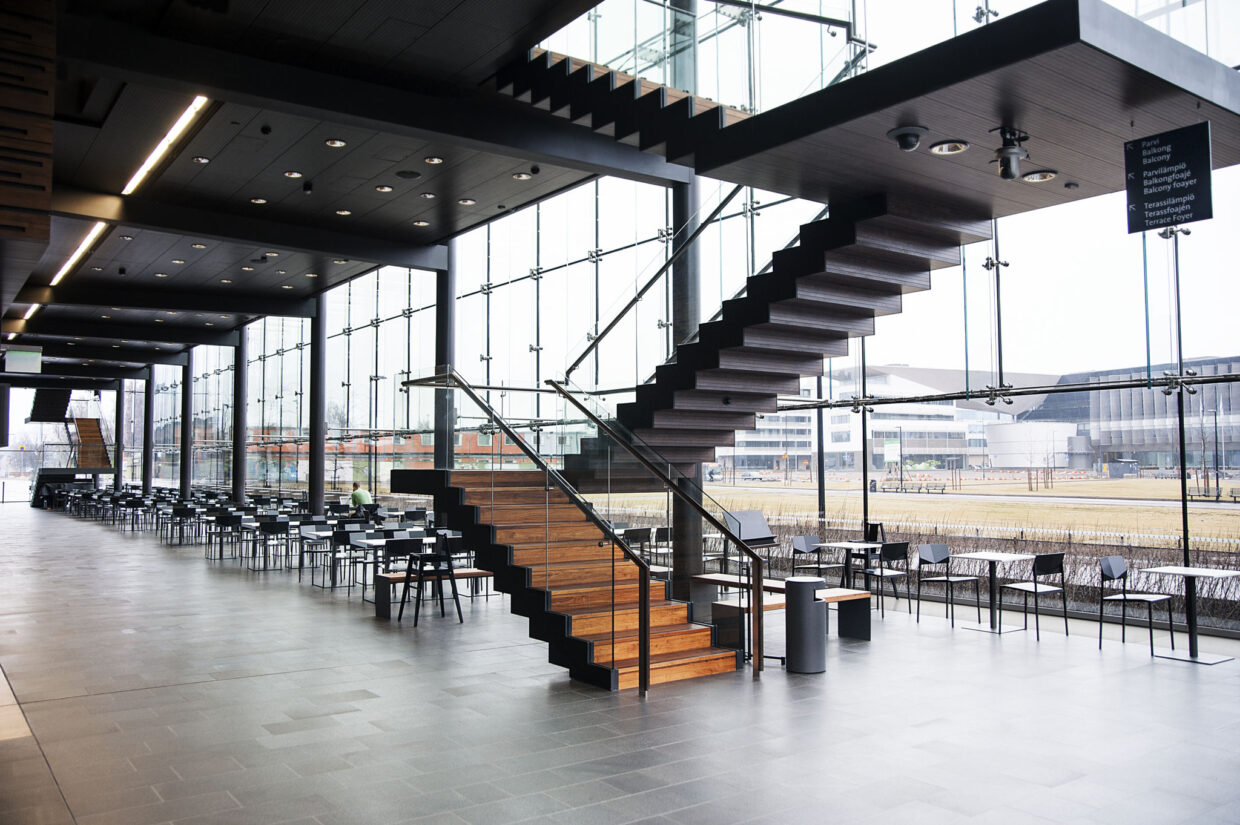 Musiikkitalon päälämpiö. Kuva: Niklas Nabb / Musiikkitalo