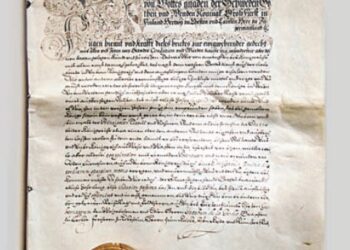 Ensimmäinen Ruotsista Latviaan lähetetty painotilaus vuodelta 1621.