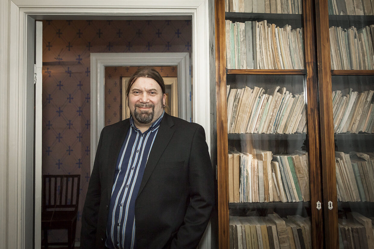 Runeberg-kirjallisuuspalkinnolla palkittu kirjailija Ralf Andtbacka. Kuva: Outi Paappanen