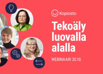 Tekoäly luovalla alalla -webinaari