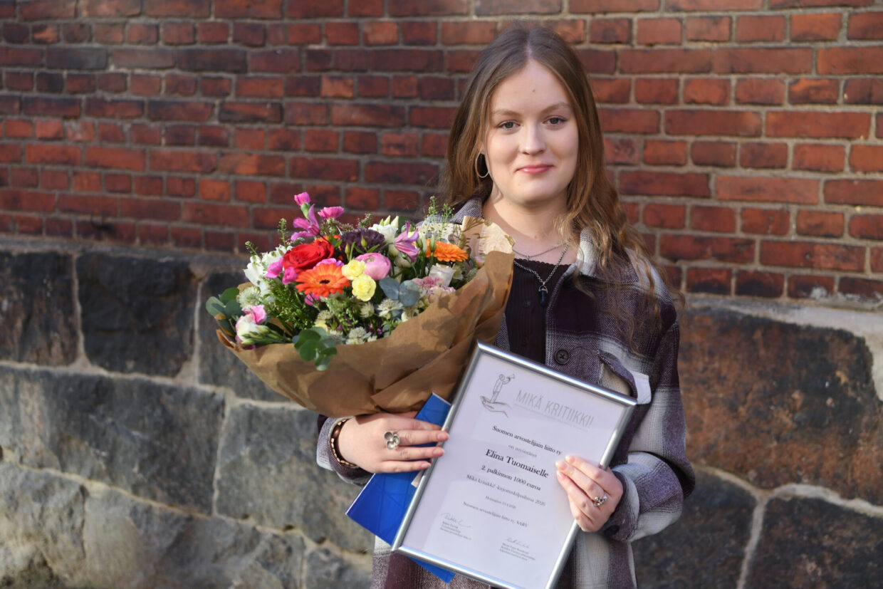 Nuorten Mikä kritiikki! -kirjoituskilpailun voittajat julkistettu