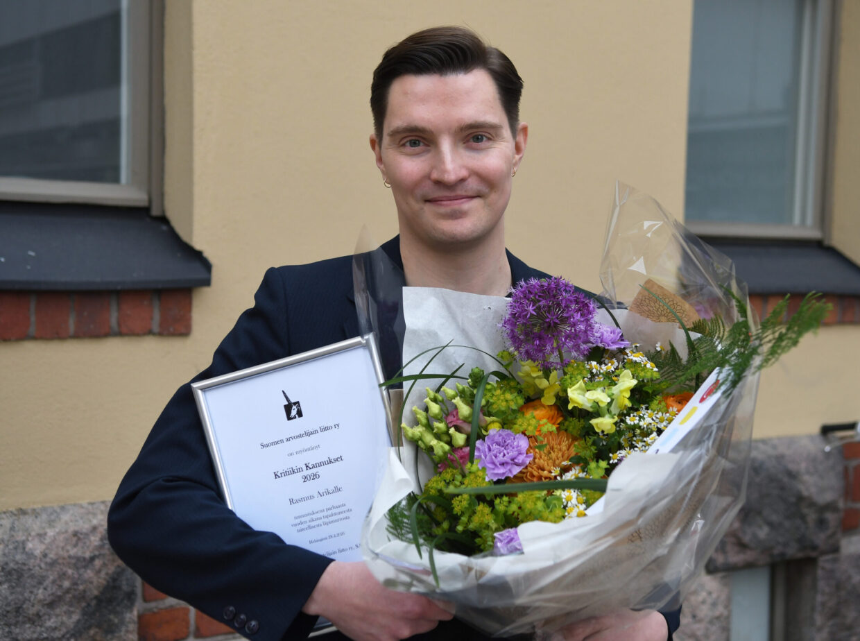 Kritiikin Kannukset -palkinnonjakotilaisuus 2026